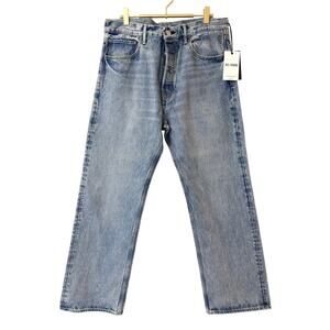 Re/Done 90s High Rise Loose Jeans in 4 Year Wear Men’s 32 x 31 Button Fly Cotton